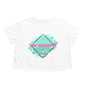 DCAL Graphic Tees "The Audacity" Women's Flowy Cropped Tee