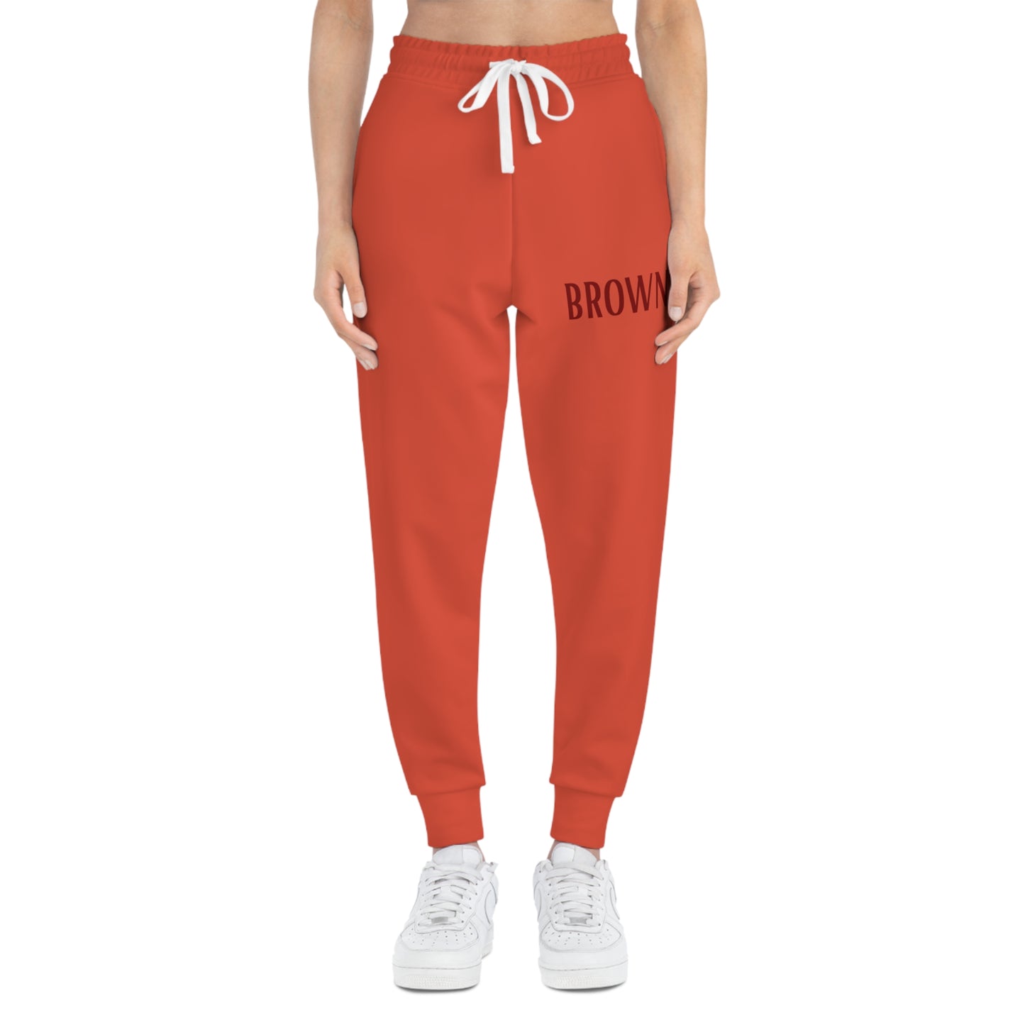 DCAL Brown Collection Bottoms "Poppy" Athletic Joggers