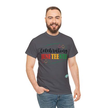 DCAL Juneteenth "Celebrating" Unisex Heavy Cotton Tee