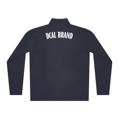 DCAL Brown Collection Unisex Quarter-Zip Pullover