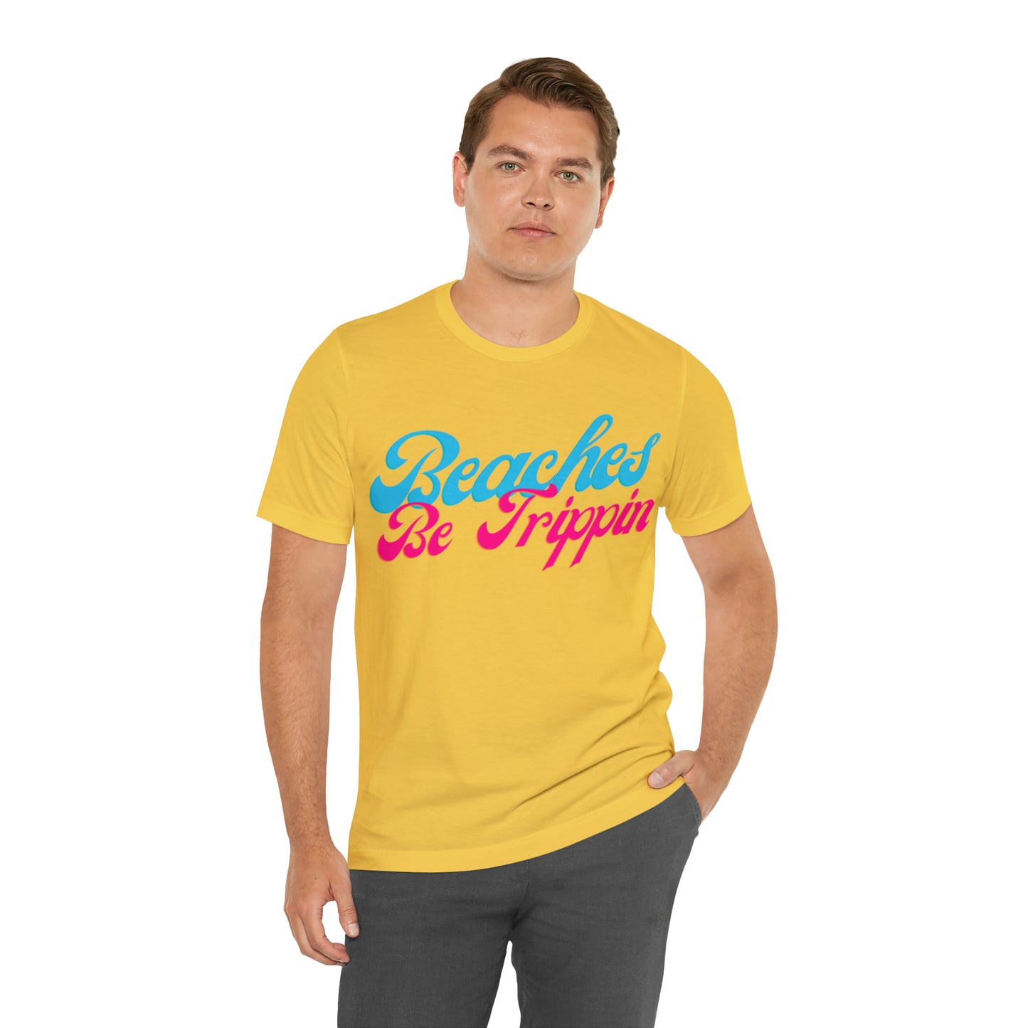 DCAL Beach Collection "Beach Be Trippin" Unisex Jersey Short Sleeve Tee