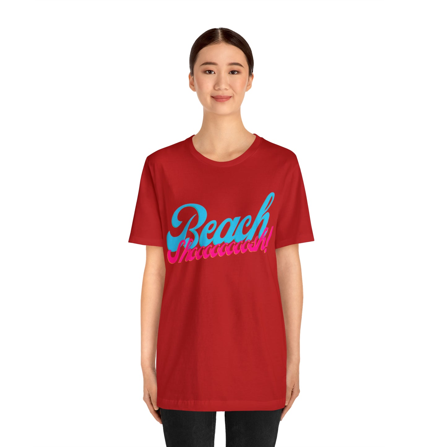DCAL Beach Collection "Beach Shoosh" Unisex Jersey Short Sleeve Tee