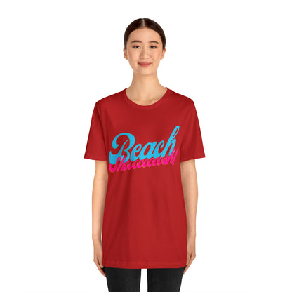 DCAL Beach Collection "Beach Shoosh" Unisex Jersey Short Sleeve Tee