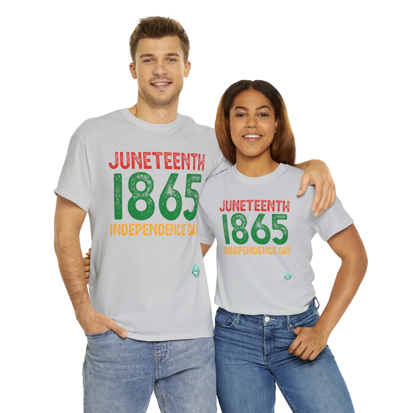 DCAL Juneteenth "1865" Unisex Heavy Cotton Tee