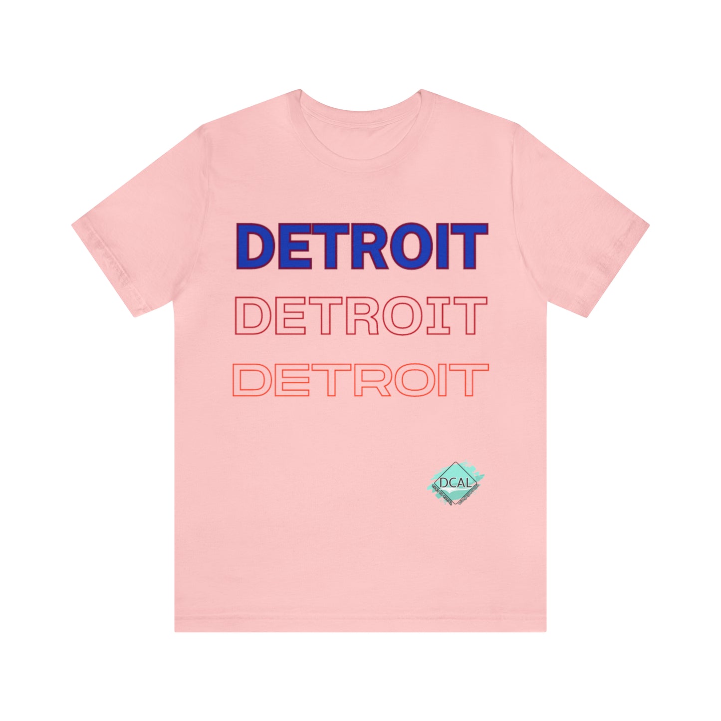 DCAL Downtown Diaries "Detroit" Unisex Jersey Short Sleeve Tee