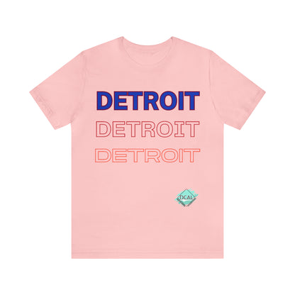 DCAL Downtown Diaries "Detroit" Unisex Jersey Short Sleeve Tee