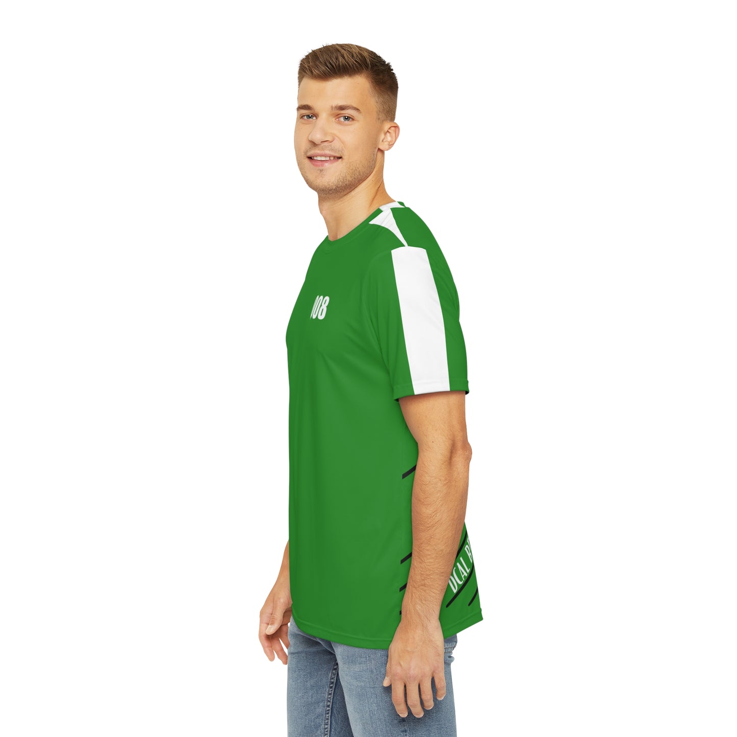 DCAL Graphic Tees Novel Men's Polyester Tee
