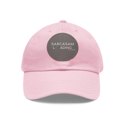 DCAL Brown Collection Accessories "Sarcasm Loading" Hat with Leather Patch (Round)