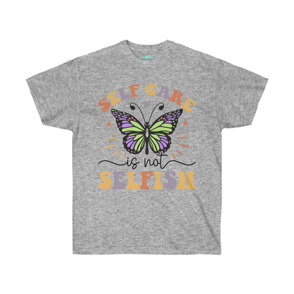 DCAL Strength in Stiches "Self Care is not Selfish"  Unisex Ultra Cotton Tee
