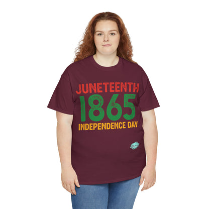 DCAL Juneteenth "1865" Unisex Heavy Cotton Tee