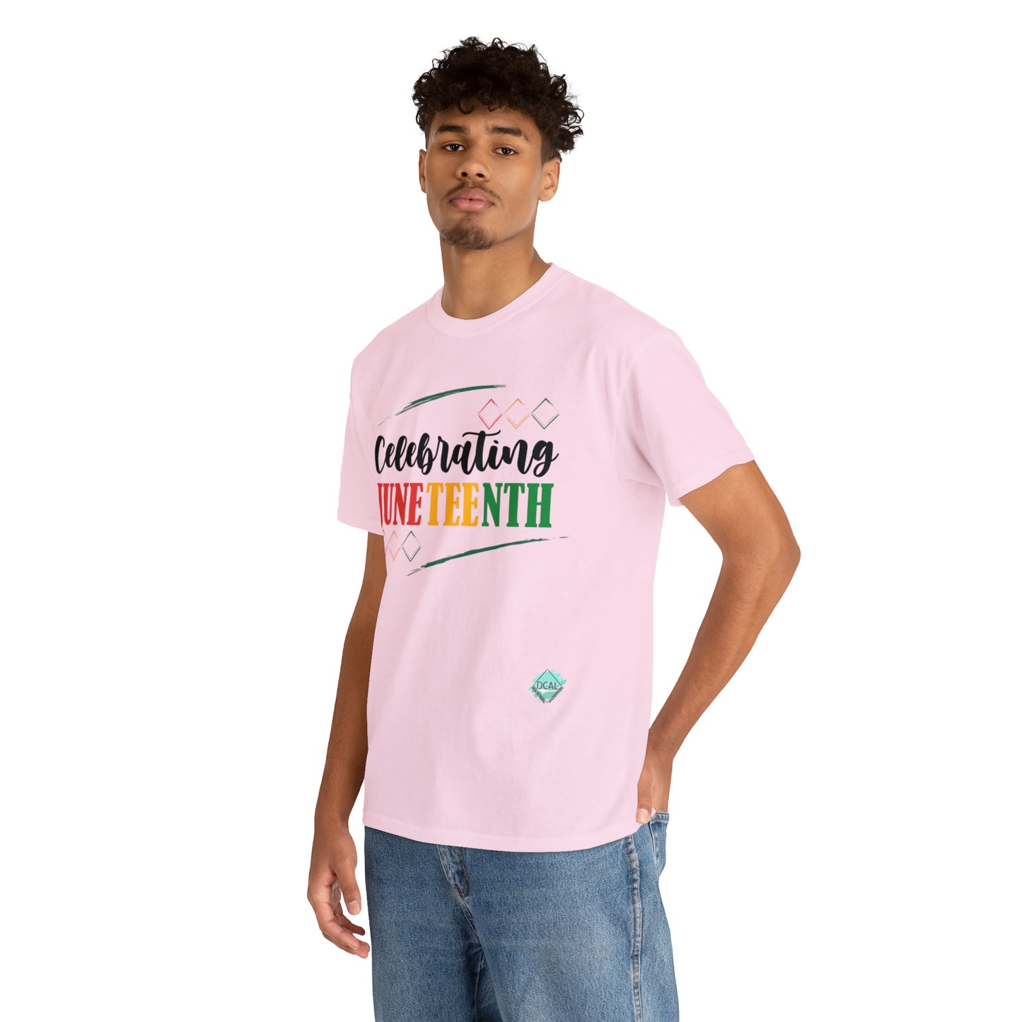 DCAL Juneteenth "Celebrating" Unisex Heavy Cotton Tee