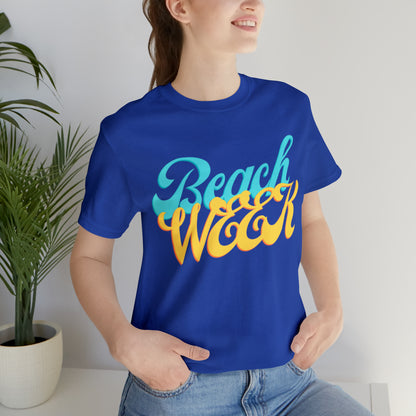 DCAL Beach Collection "Beach Week" Unisex Jersey Short Sleeve Tee