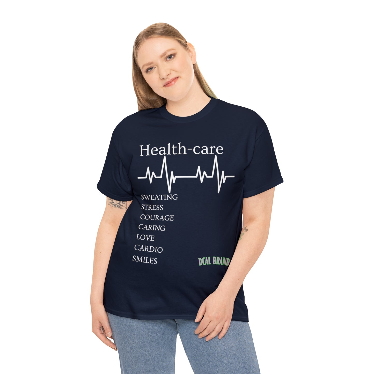 DCAL Healthcare humor Unisex Heavy Cotton Tee