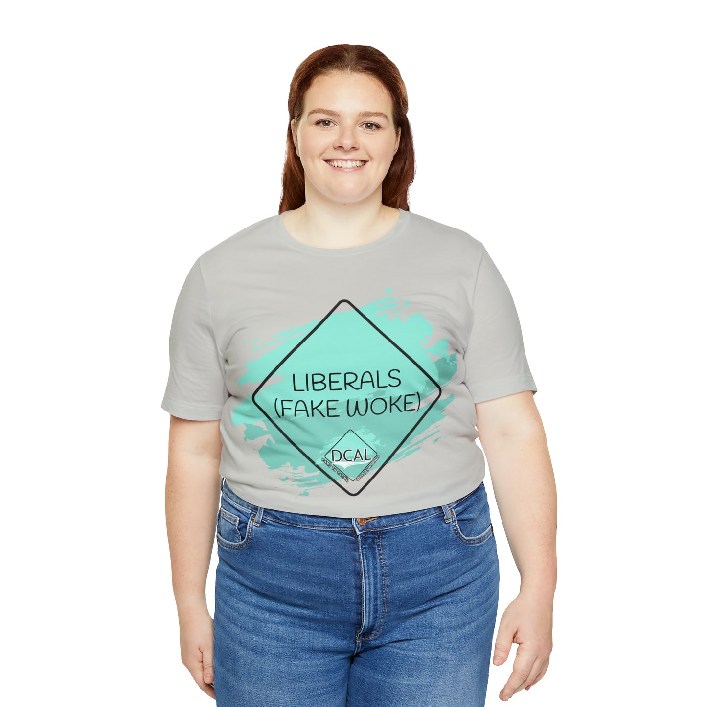 DCAL Graphic Tees "Fake Woke" Unisex Jersey Short Sleeve Tee