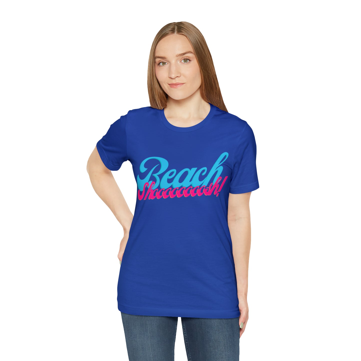 DCAL Beach Collection "Beach Shoosh" Unisex Jersey Short Sleeve Tee