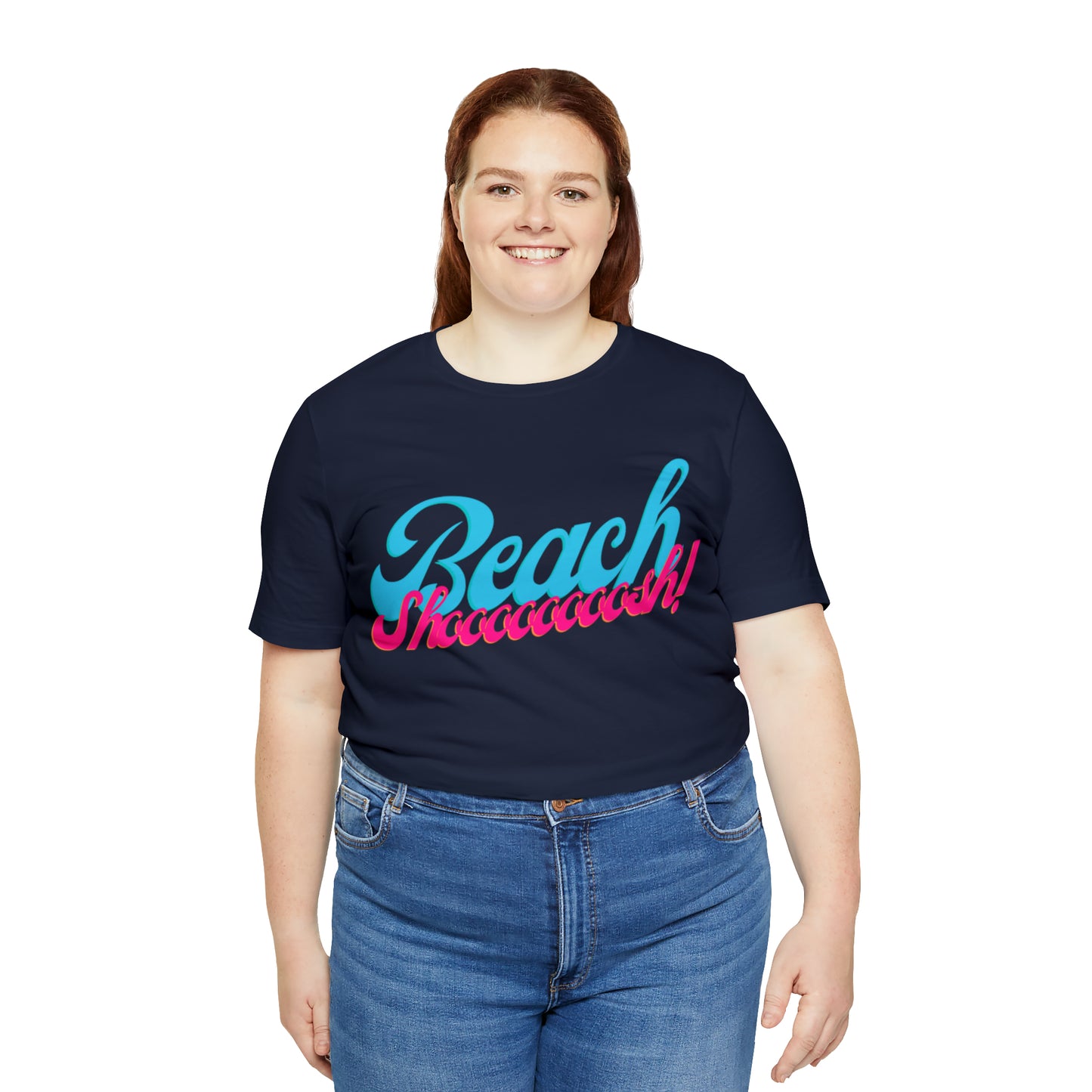 DCAL Beach Collection "Beach Shoosh" Unisex Jersey Short Sleeve Tee