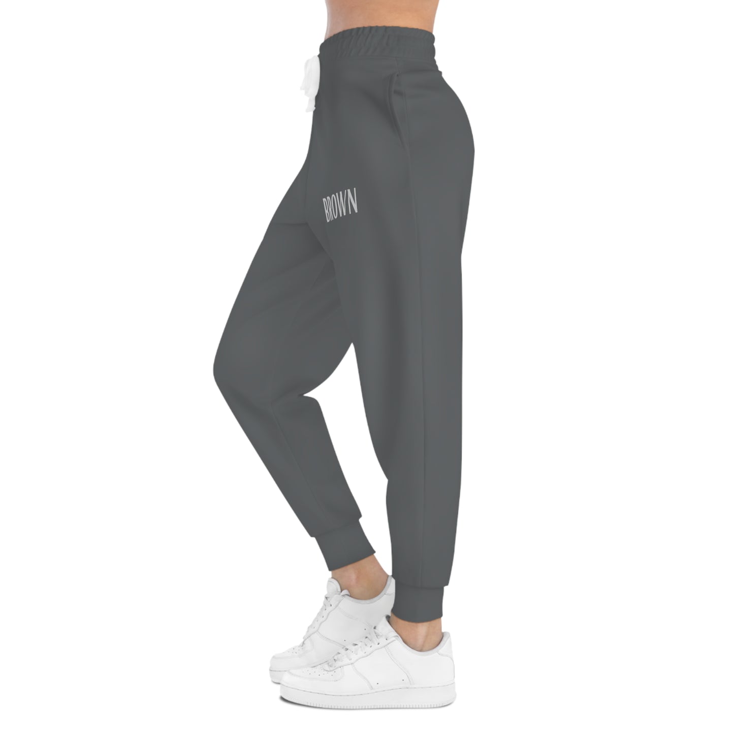 DCAL Brown Collection Bottoms "Deep Heather" Athletic Joggers