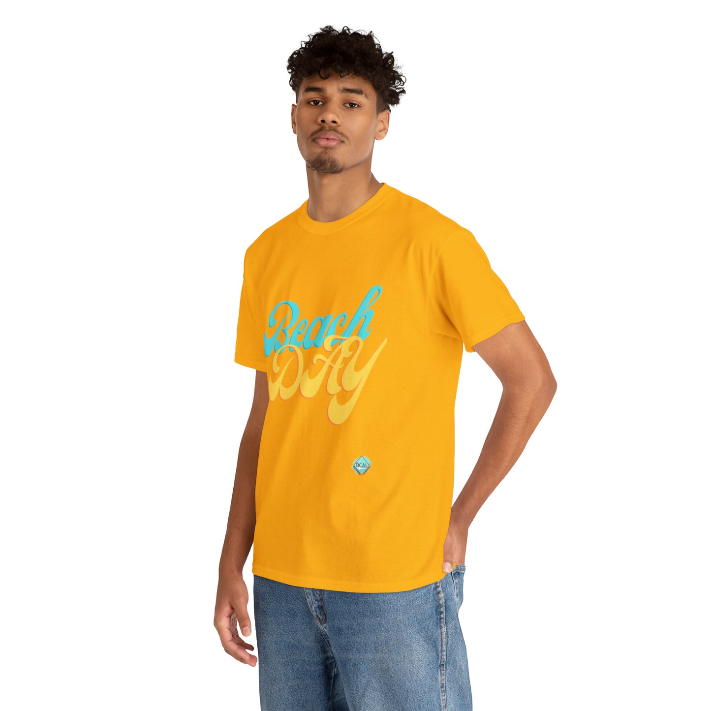DCAL Beach collection "Beach Day" Unisex Heavy Cotton Tee