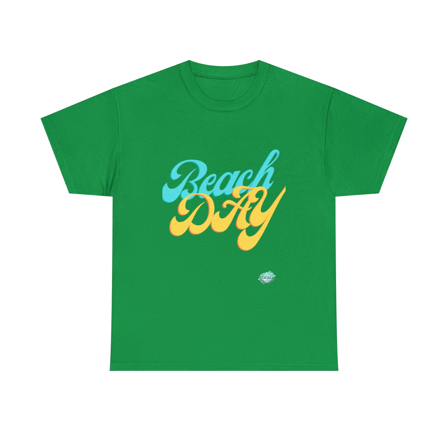 DCAL Beach collection "Beach Day" Unisex Heavy Cotton Tee
