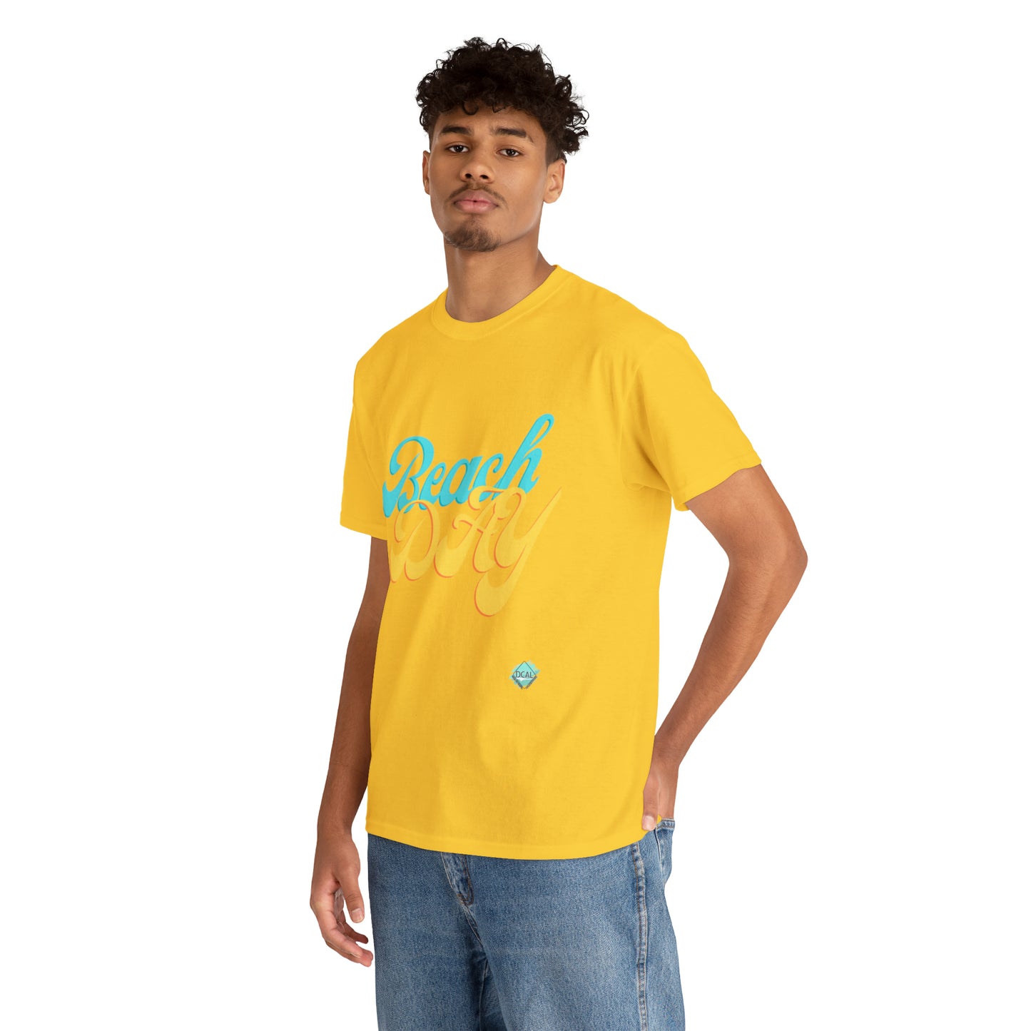 DCAL Beach collection "Beach Day" Unisex Heavy Cotton Tee