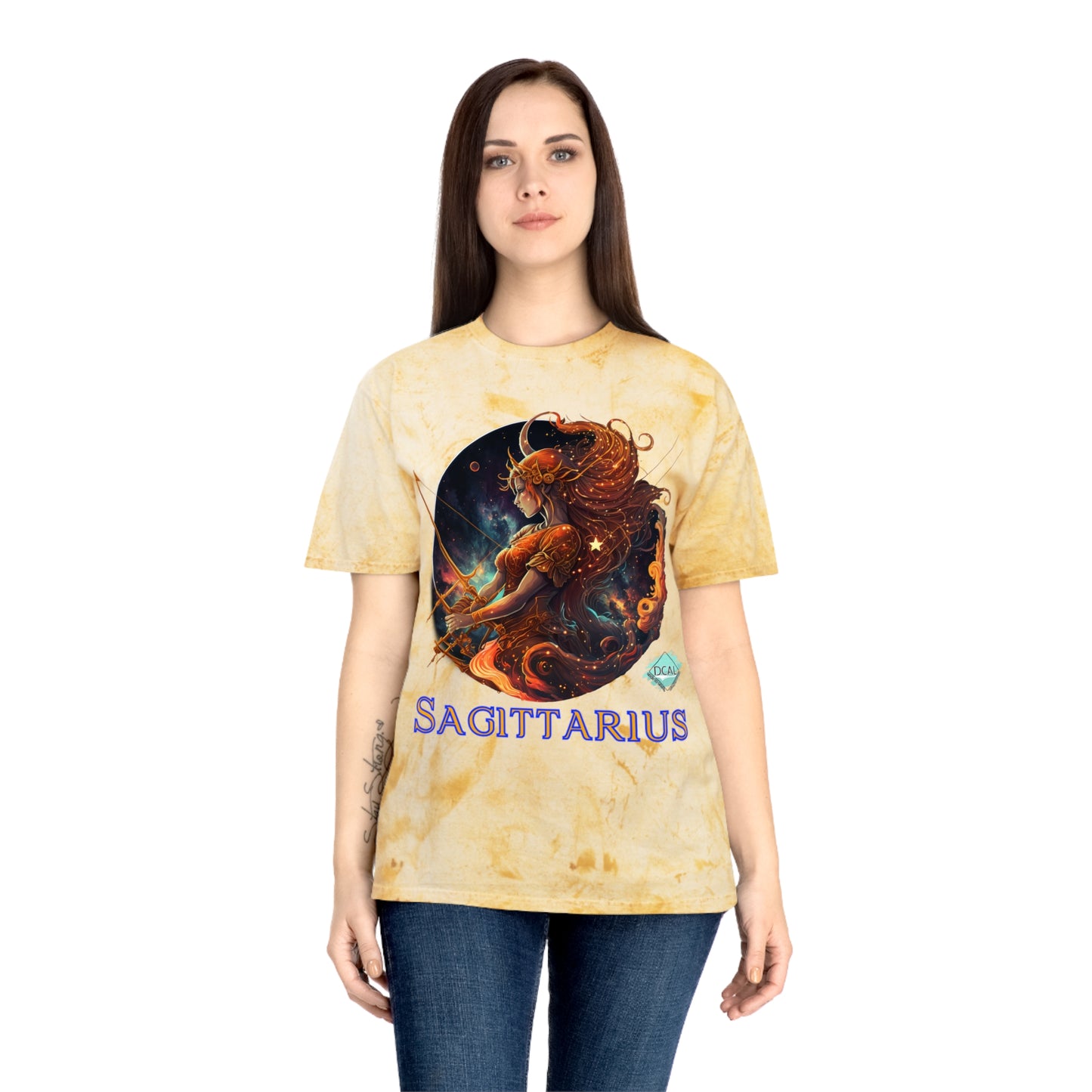 DCAL Zodiac Collection "Sagittarius" Color Blast T-Shirt