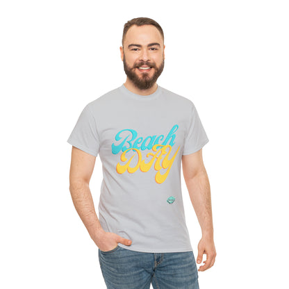 DCAL Beach collection "Beach Day" Unisex Heavy Cotton Tee
