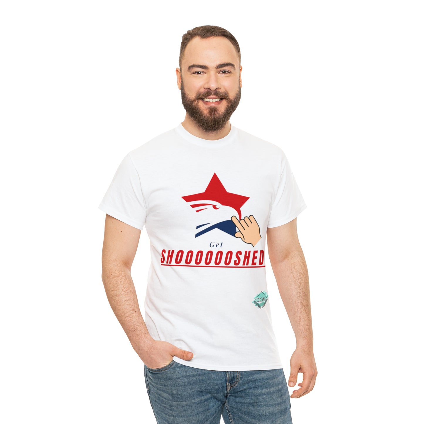 DCAL Graphic Tees "Get Shooshed" Heavy Cotton Tee
