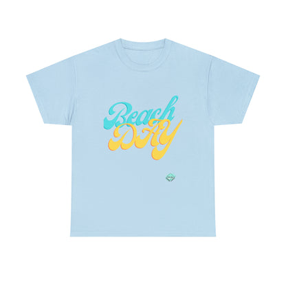 DCAL Beach collection "Beach Day" Unisex Heavy Cotton Tee
