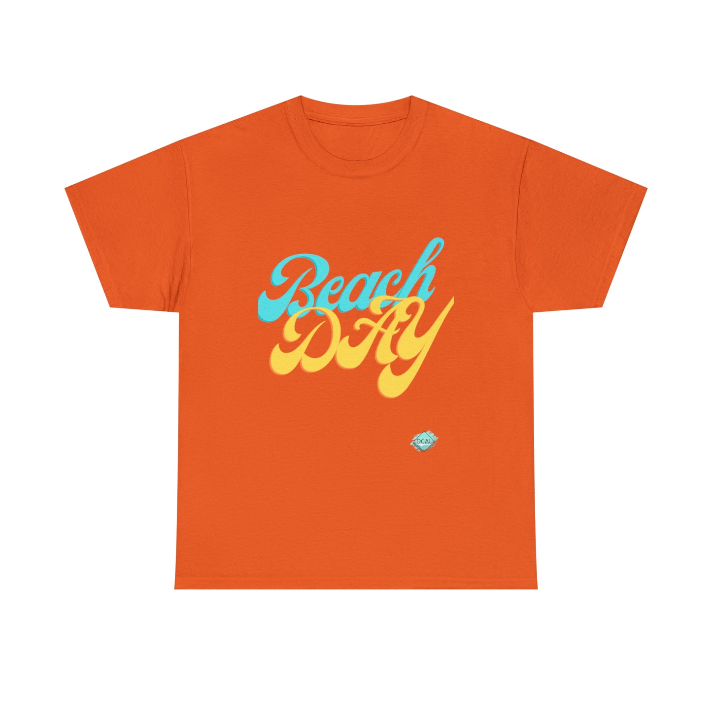 DCAL Beach collection "Beach Day" Unisex Heavy Cotton Tee