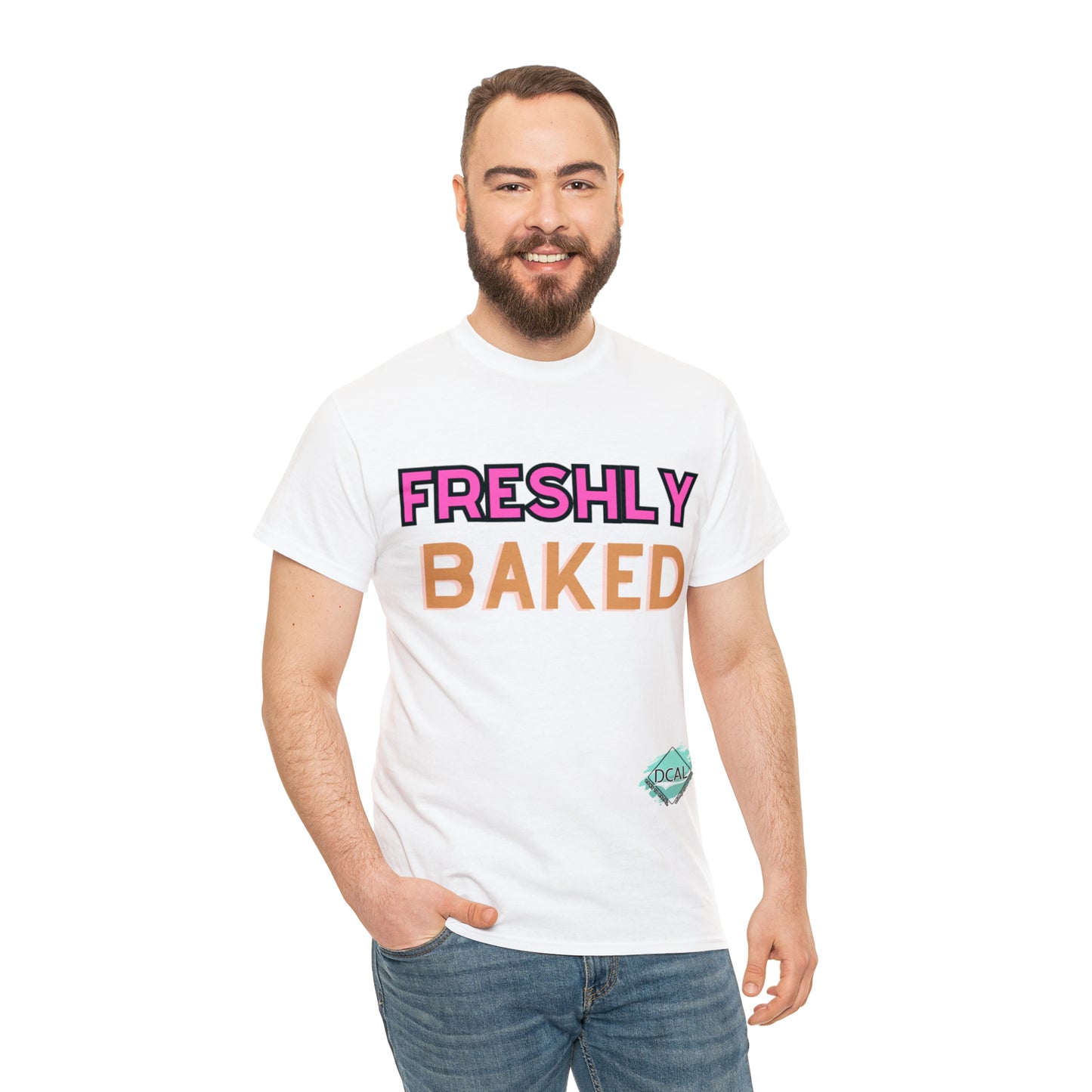 DCAL Graphic Tees "Freshly Baked" Unisex Heavy Cotton Tee
