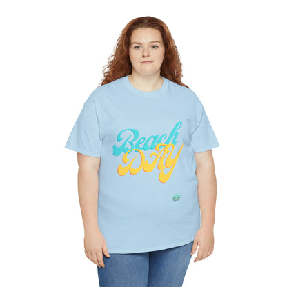 DCAL Beach collection "Beach Day" Unisex Heavy Cotton Tee