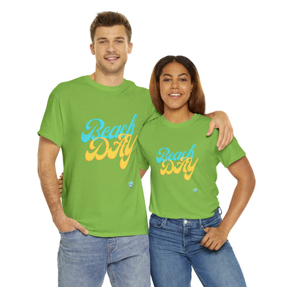 DCAL Beach collection "Beach Day" Unisex Heavy Cotton Tee