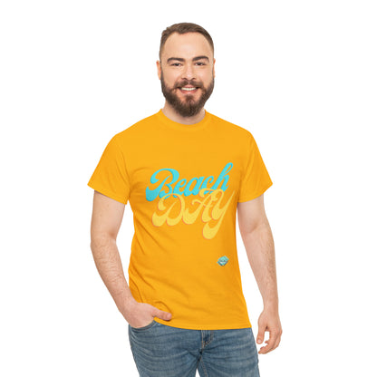 DCAL Beach collection "Beach Day" Unisex Heavy Cotton Tee