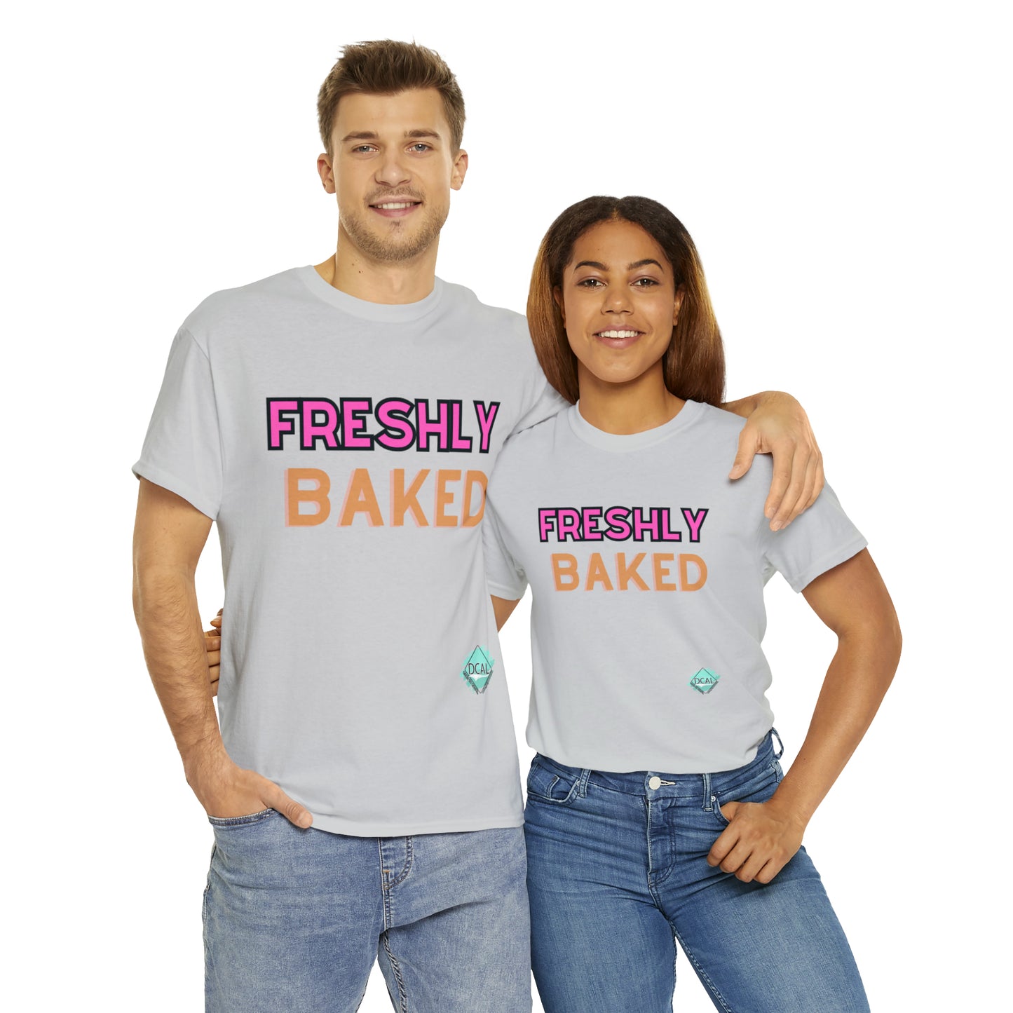 DCAL Graphic Tees "Freshly Baked" Unisex Heavy Cotton Tee