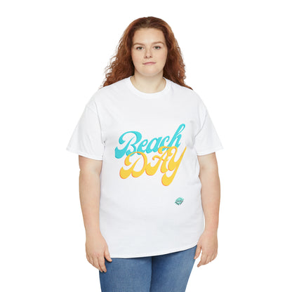 DCAL Beach collection "Beach Day" Unisex Heavy Cotton Tee