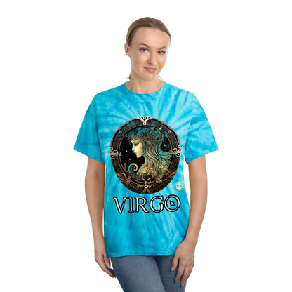 DCAL Zodiac Collection "VIRGO" Tie-Dye Tee, Cyclone