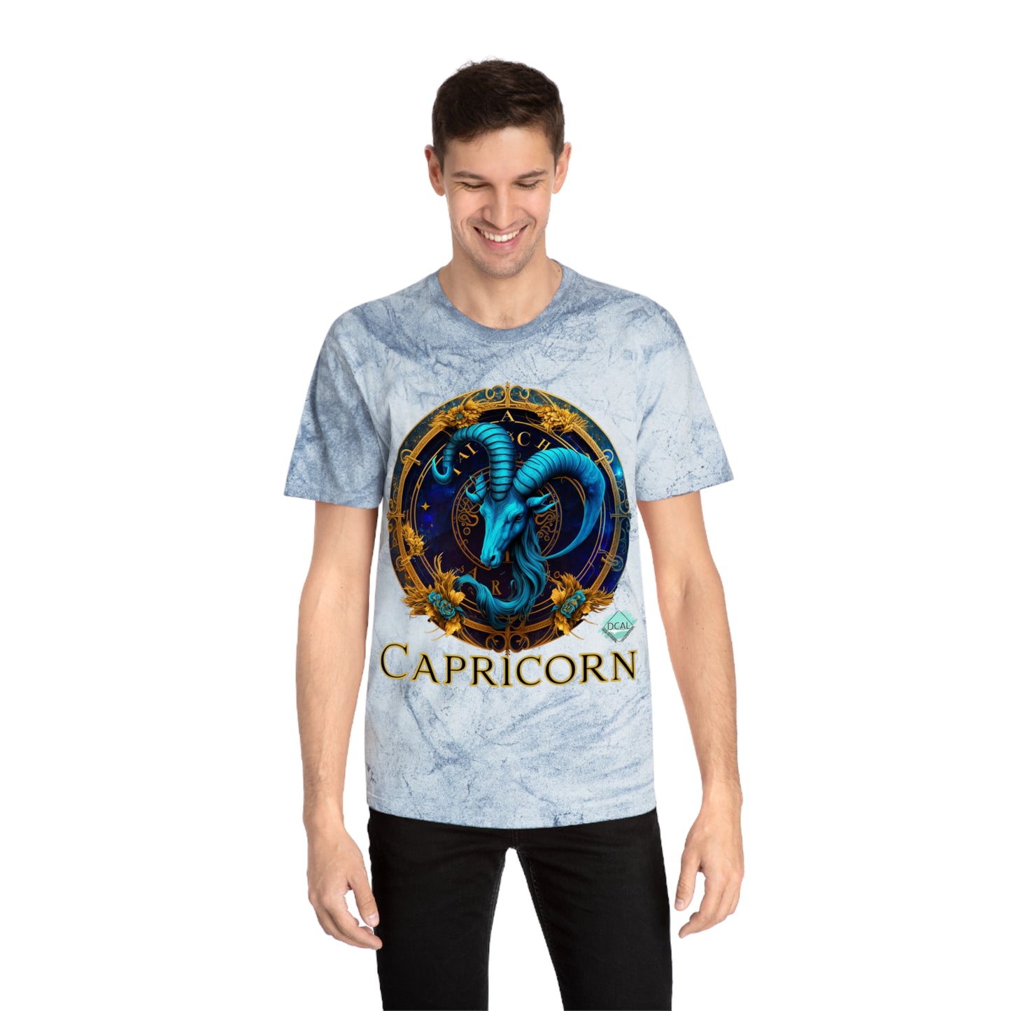 DCAL Zodiac Collection "Capricorn" Unisex Color Blast T-Shirt