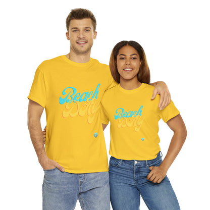 DCAL Beach collection "Beach Day" Unisex Heavy Cotton Tee