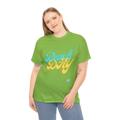 DCAL Beach collection "Beach Day" Unisex Heavy Cotton Tee