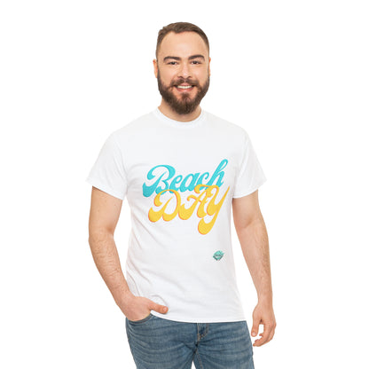 DCAL Beach collection "Beach Day" Unisex Heavy Cotton Tee