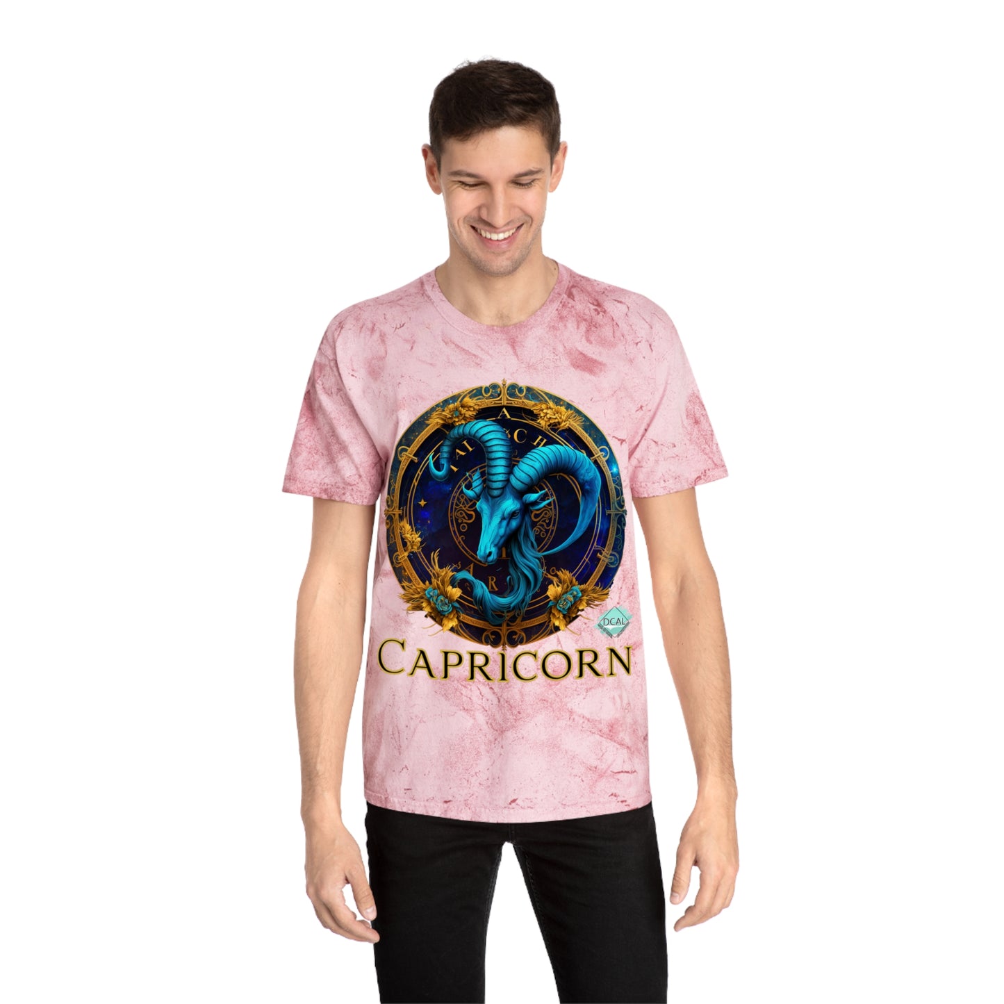 DCAL Zodiac Collection "Capricorn" Unisex Color Blast T-Shirt