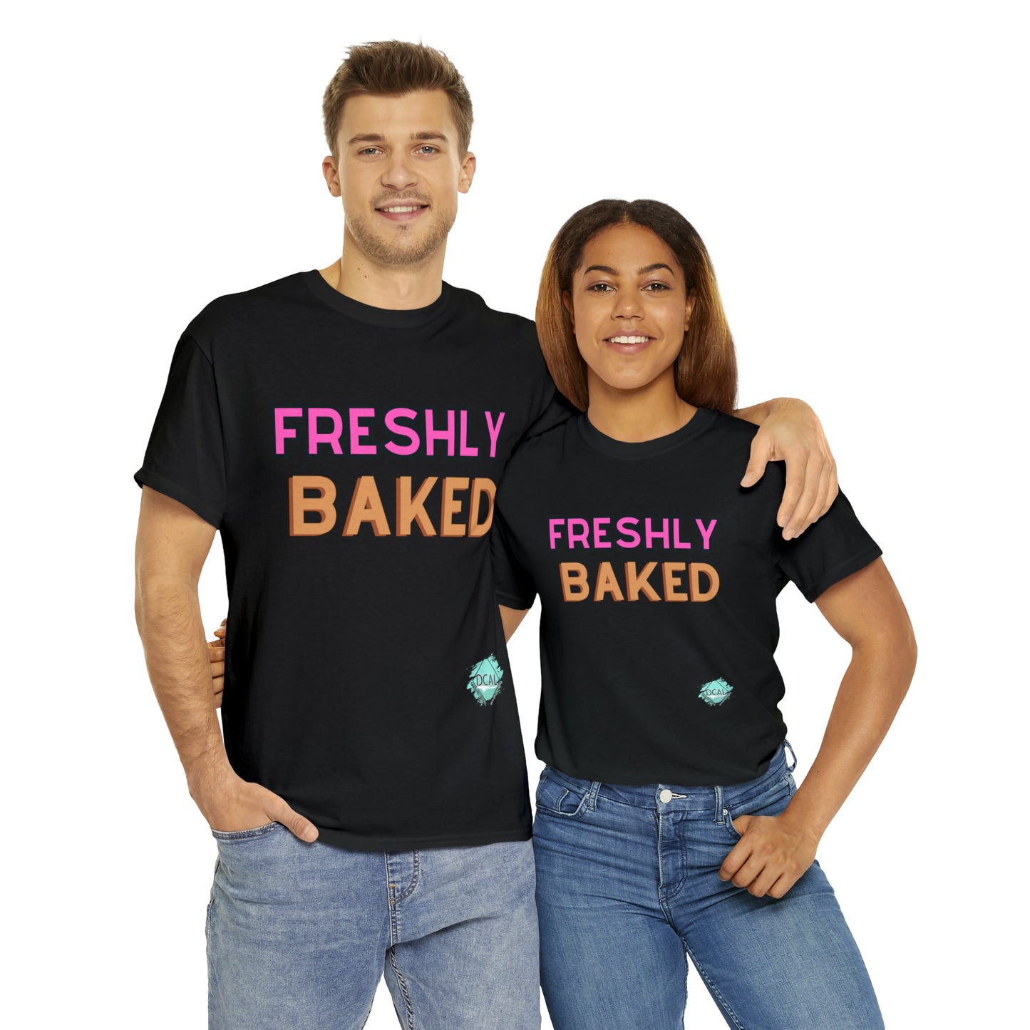 DCAL Graphic Tees "Freshly Baked" Unisex Heavy Cotton Tee