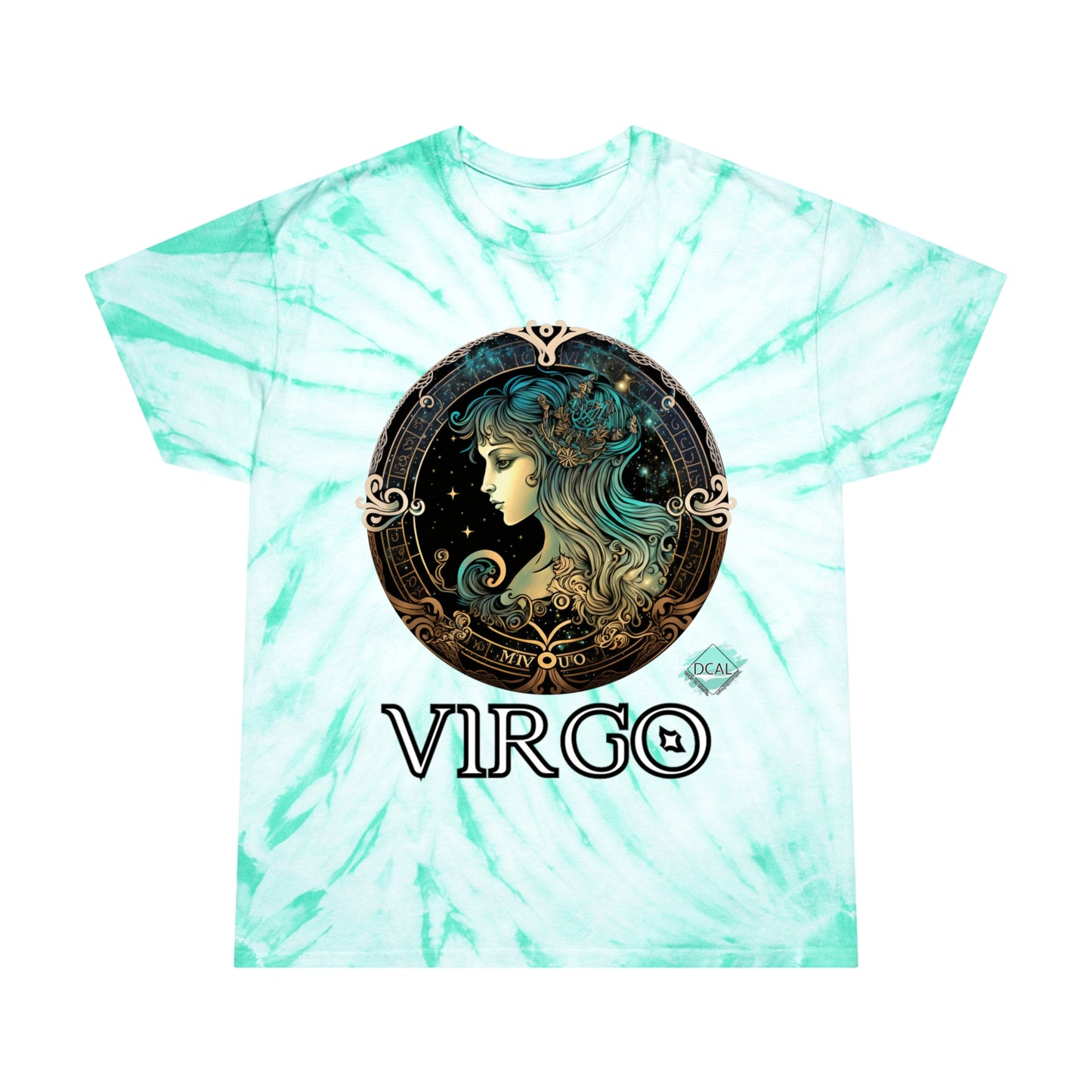 DCAL Zodiac Collection "VIRGO" Tie-Dye Tee, Cyclone