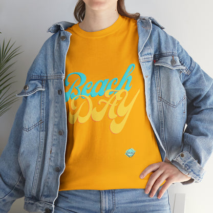 DCAL Beach collection "Beach Day" Unisex Heavy Cotton Tee
