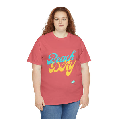 DCAL Beach collection "Beach Day" Unisex Heavy Cotton Tee