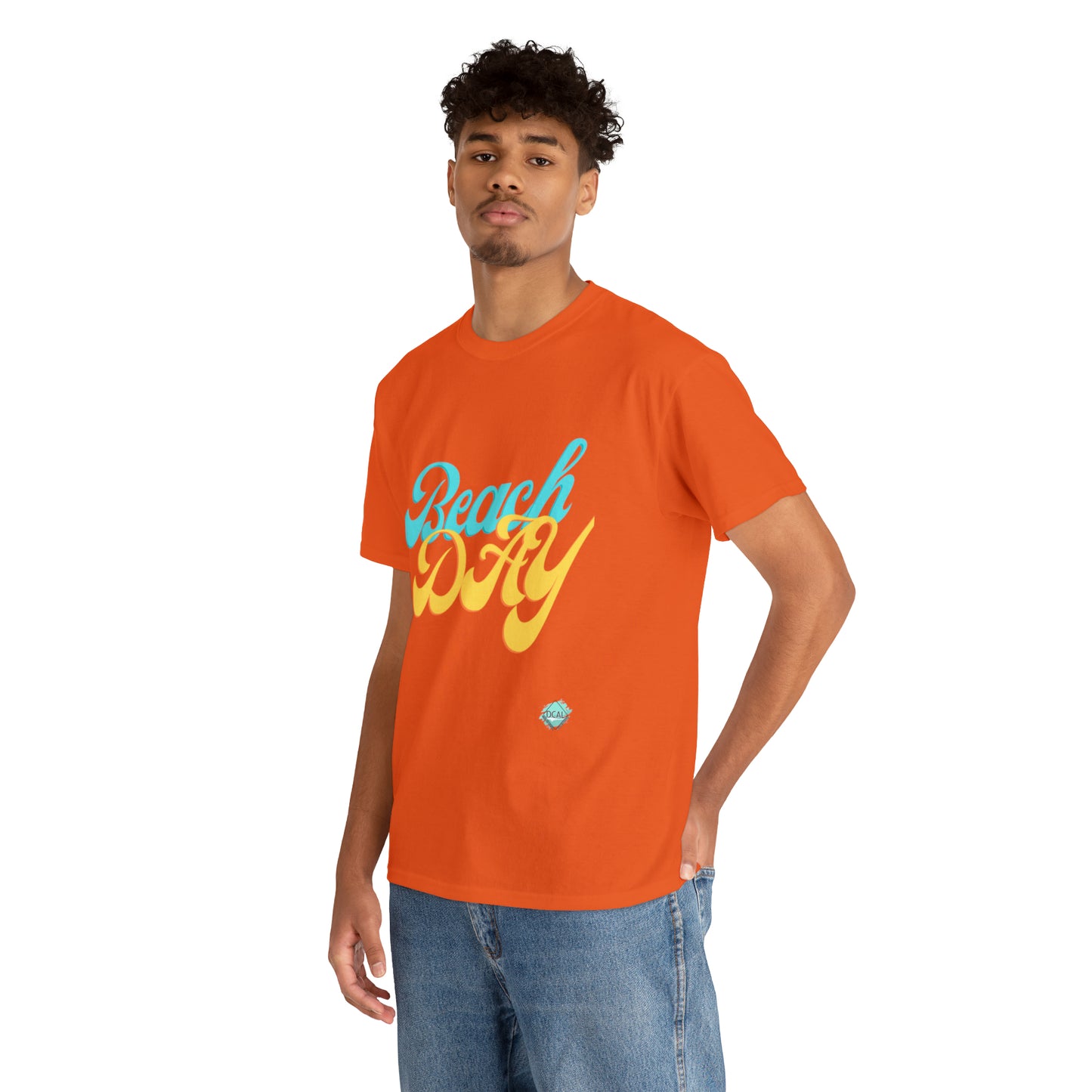 DCAL Beach collection "Beach Day" Unisex Heavy Cotton Tee