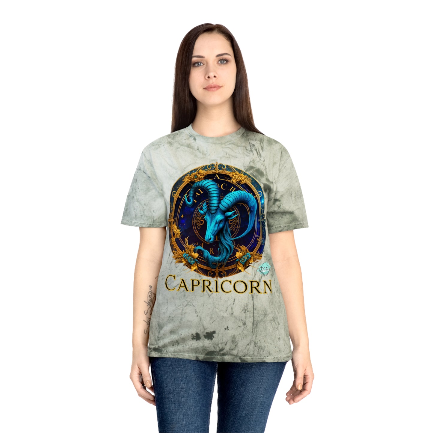 DCAL Zodiac Collection "Capricorn" Unisex Color Blast T-Shirt