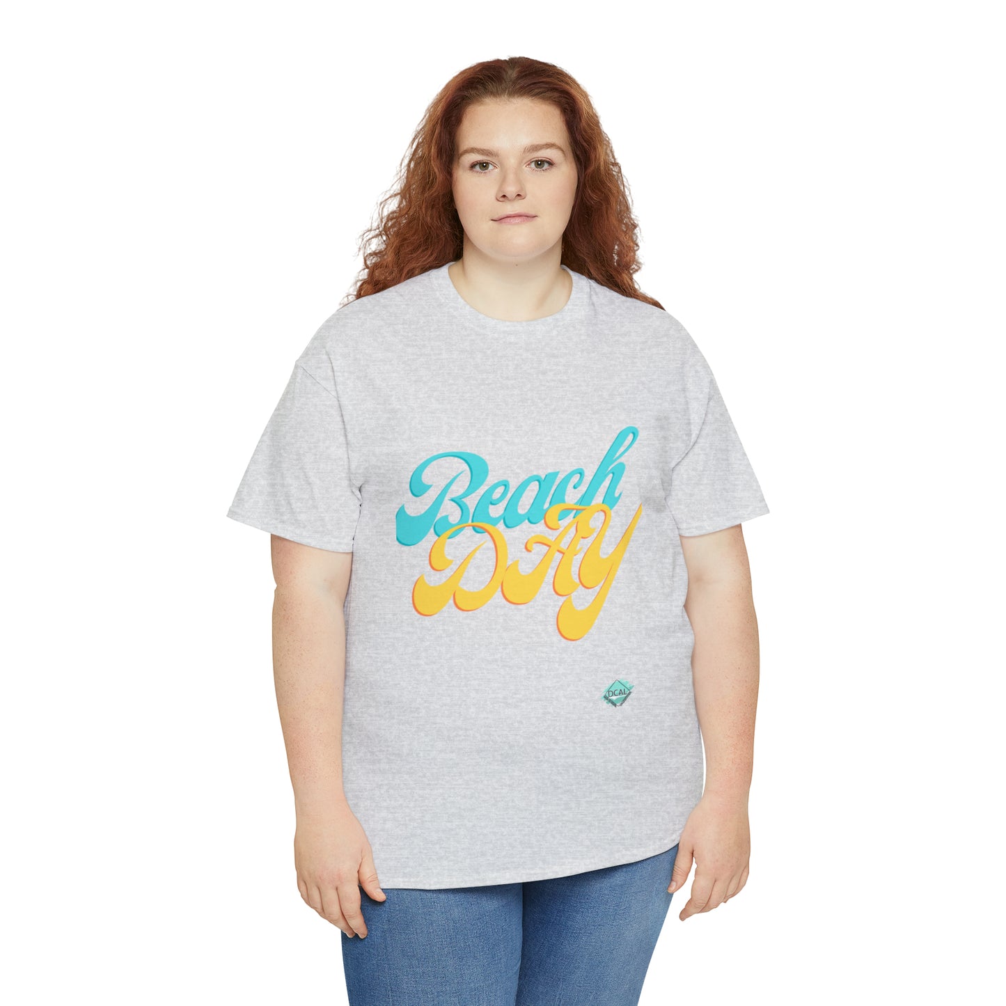 DCAL Beach collection "Beach Day" Unisex Heavy Cotton Tee