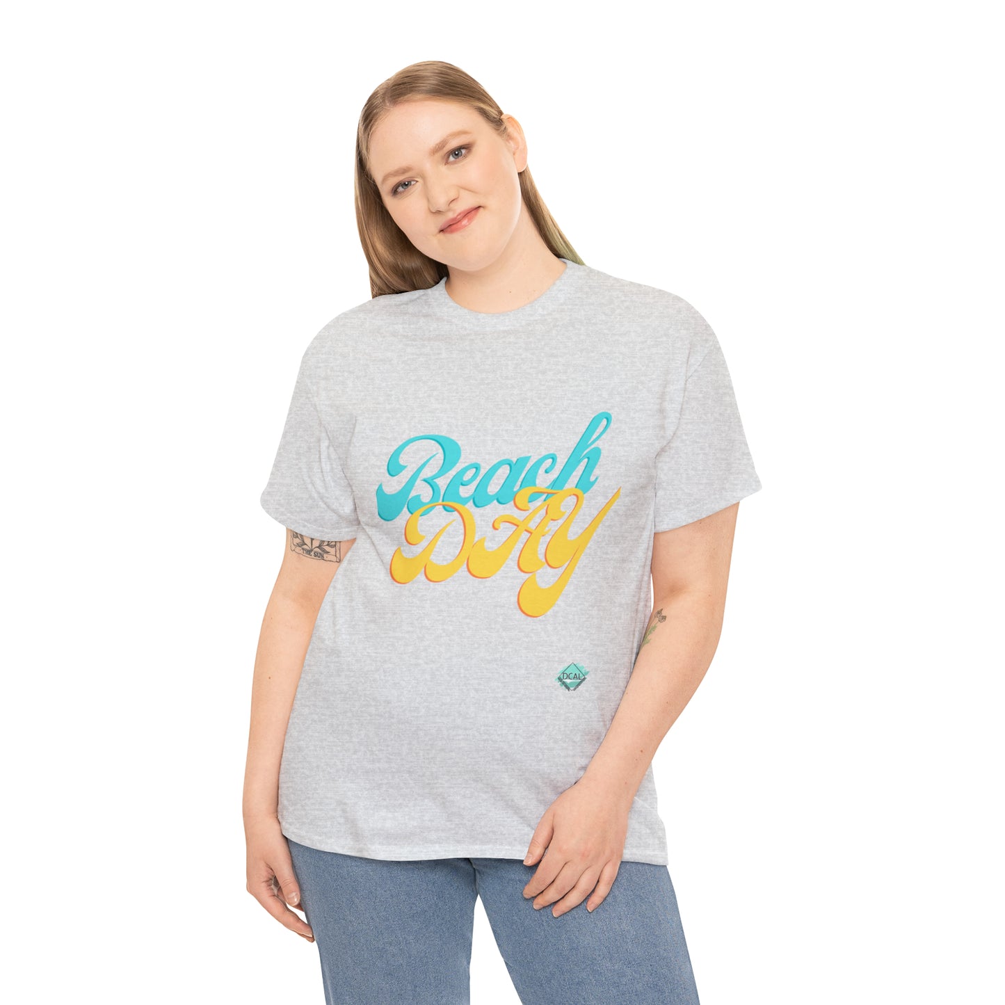 DCAL Beach collection "Beach Day" Unisex Heavy Cotton Tee