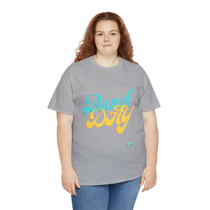 DCAL Beach collection "Beach Day" Unisex Heavy Cotton Tee